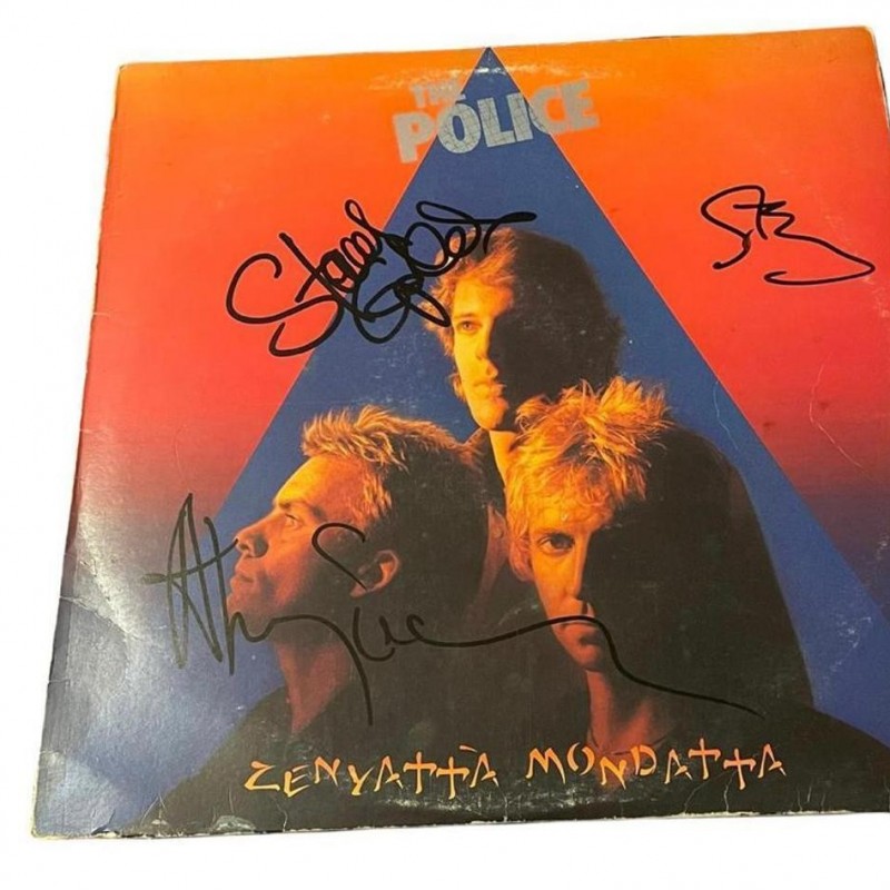 The Police Signed 'Zenyatta Mondatta' Vinyl LP