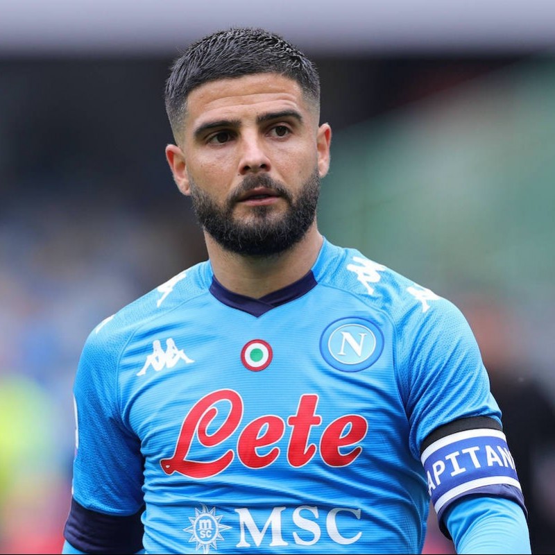 Insigne's Napoli Worn and Unwashed Signed Shirt, 2020/21