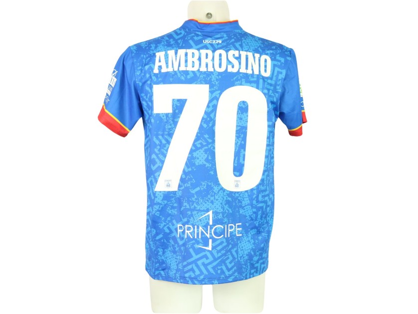 Ambrosino's Unwashed Shirt, Catanzaro vs Brescia Christmas Match 2023