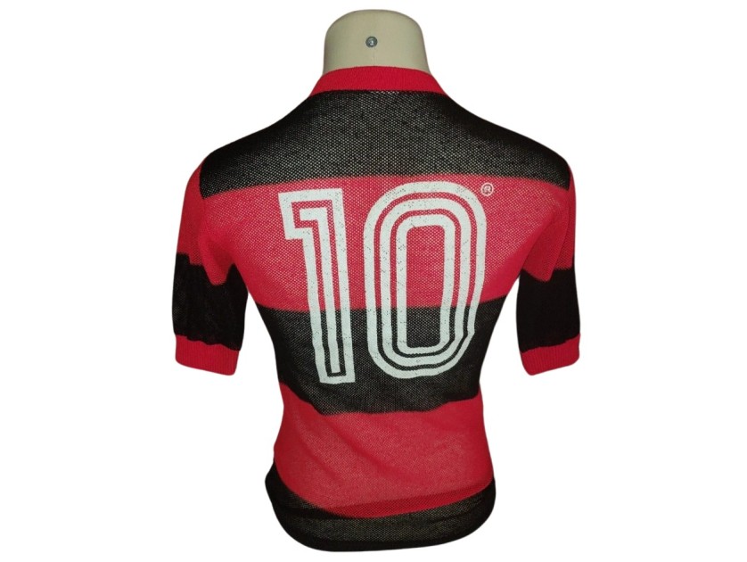 Zico's Flamengo 1981 Match Issued Shirt