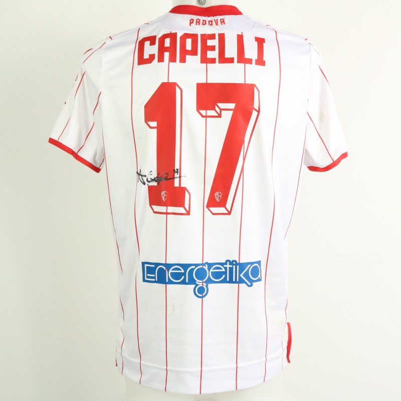 Maglia Capelli unwashed Padova vs Giana Erminio 2023 - Autografata