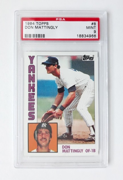 Carta Don Mattingly Rookie