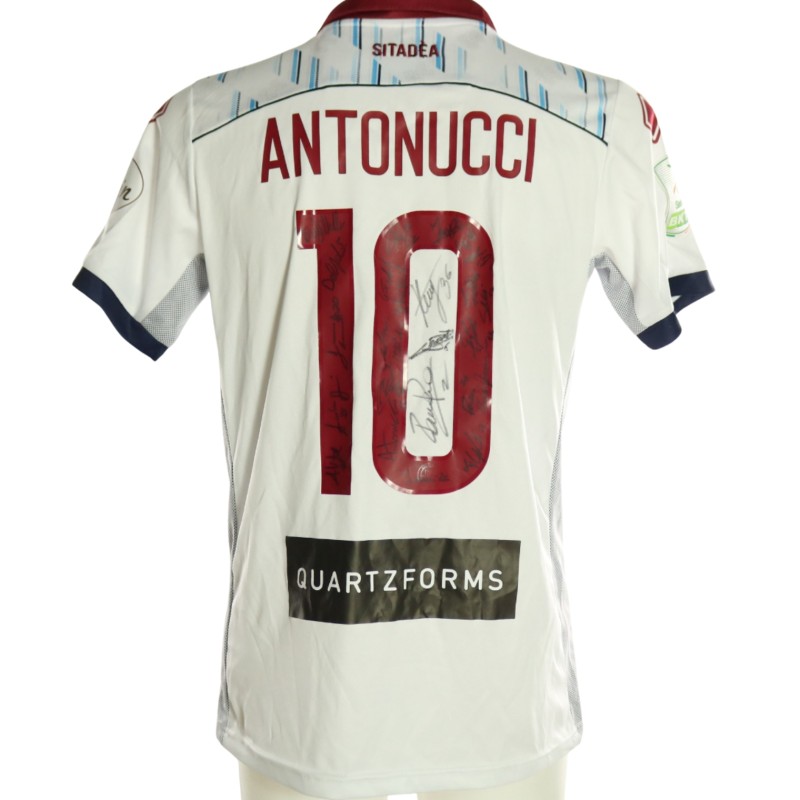 Antonucci's Cittadella Match-Worn Shirt, 2022/23 - Signed by the Players