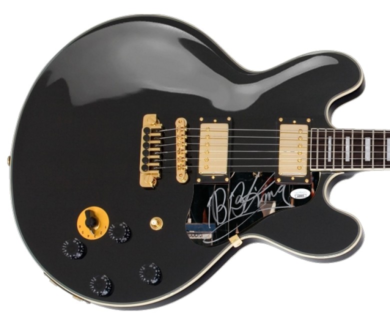 B.B. King Signed Epiphone Lucille Guitar  