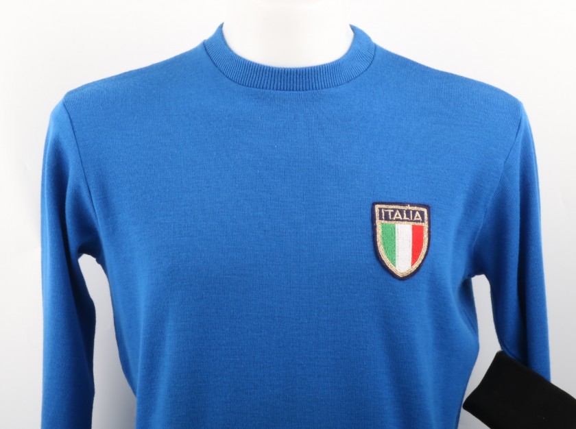 Fulvio Collovati Match Worn Shirt, Italy-Holland 24/02/1979