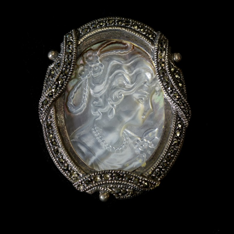 Mother-of-Pearl Brooch