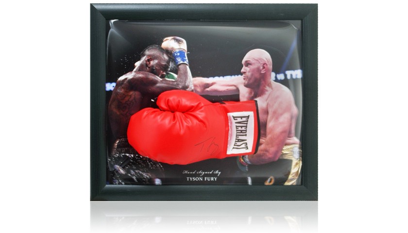 Tyson Fury Hand Signed Boxing Glove