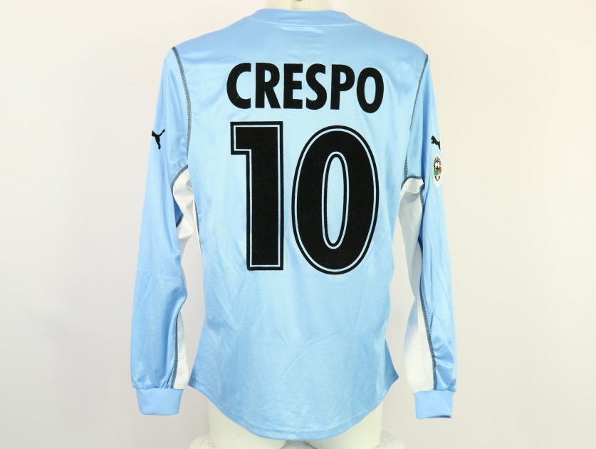 Crespo's Lazio Match Shirt, 2001/02