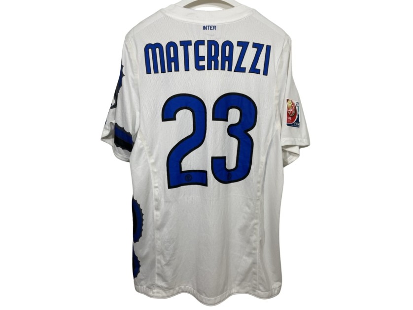 Materazzi's Match-Issued Shirt, Seongnam Ilhwa Chunma vs Inter - Club WC Semifinal 2010