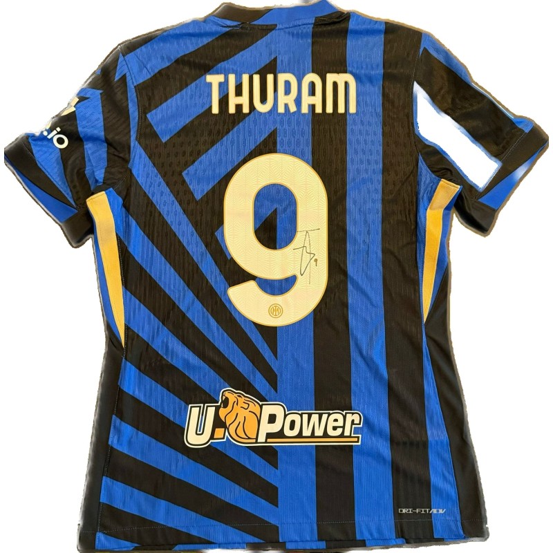 Thuram Inter Official Signed Shirt, 2024/25 