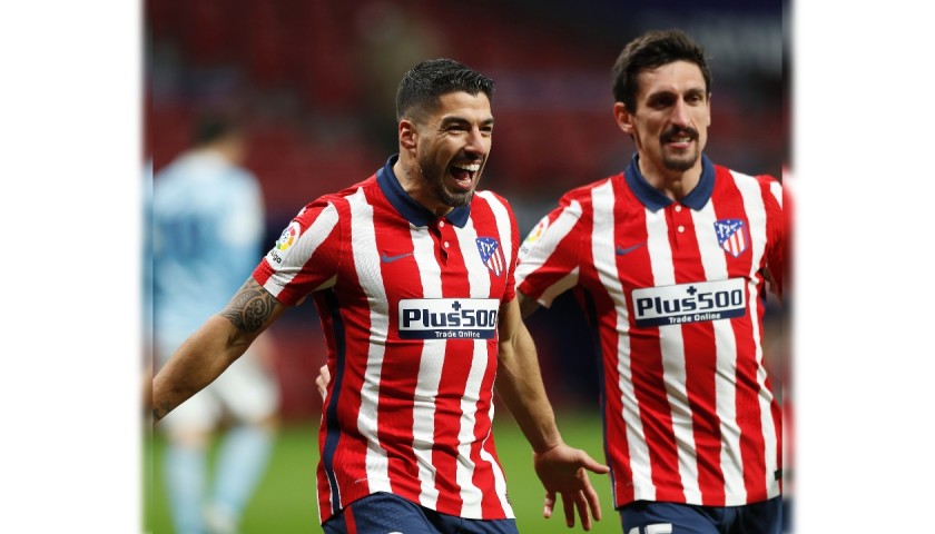 Maglia gara Suarez Atletico Madrid, 2020/21