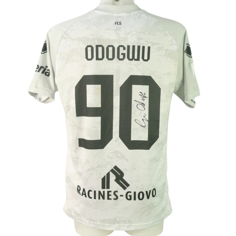 Odogwu's Signed Unwashed Shirt, Cosenza vs Südtirol 2024