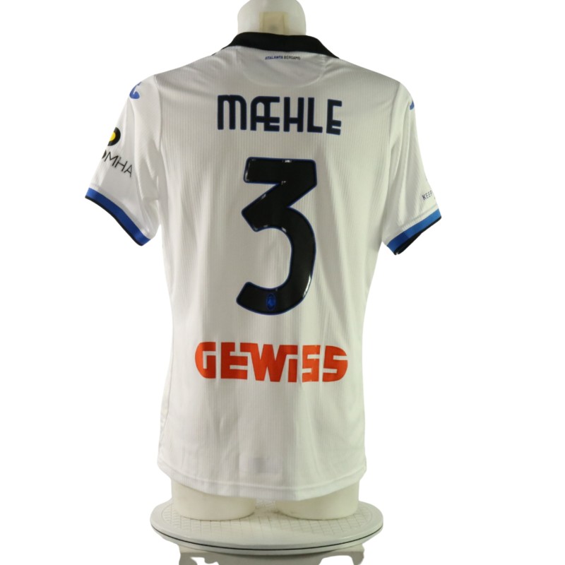 Maehle's Match-Worn Shirt, Napoli vs Atalanta 2023