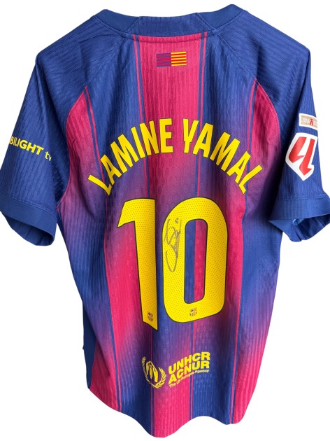 Lamine Yamal's Signed Shirt, 2025/26 - "Barcelona x Ed Sheeran" Limited Edition