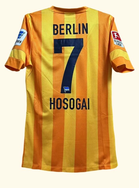 Hajime Hosogai's Hertha BSC Bundesliga 2013/14 Match-Issued Shirt