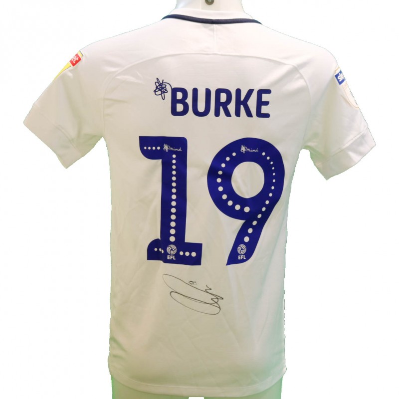Burke's Preston Issued and Signed Poppy Shirt