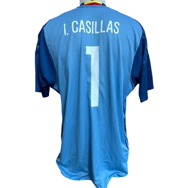 Casillas' Issued Shirt Spain, 2016