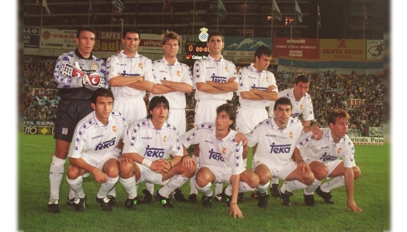 Hierro's Real Madrid Worn Shirt, 1994/95