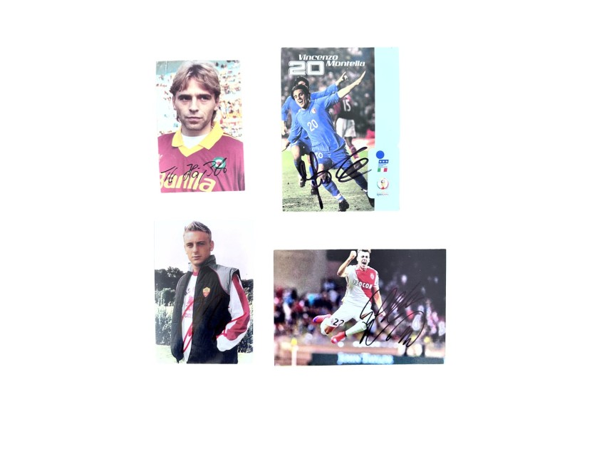 Photos Collection - Signed by Hassler, Montella, El Shaarawy and De Rossi