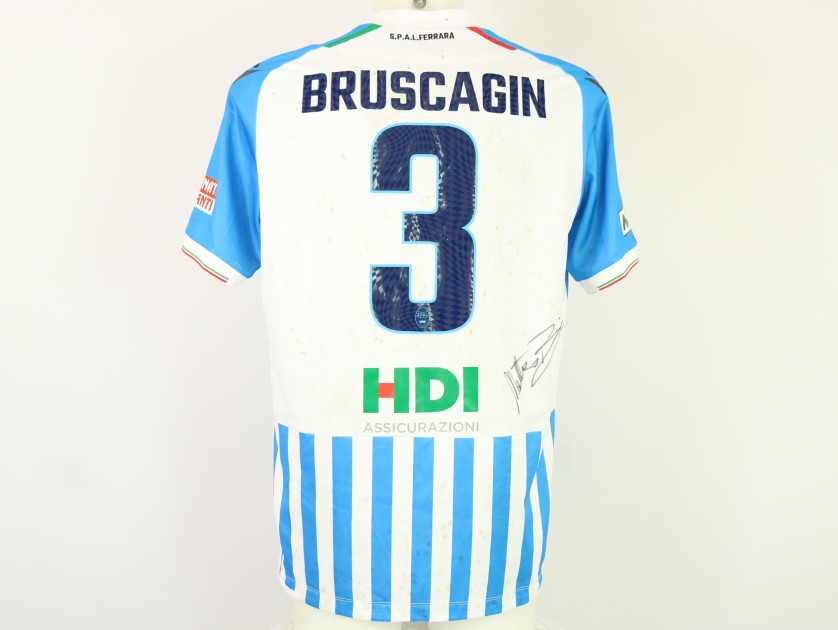 Bruscagin's unwashed Signed Shirt, Pontedera vs SPAL 2024 