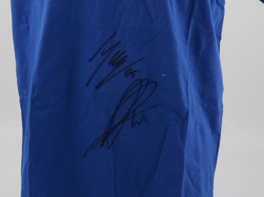 Official Team Suzuki Ecstat T-Shirt signed by Maverick Vinales #25 and Aleix Espargaró #41