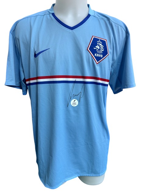 Netherlands Official Shirt, 2008 - Signed by Arjen Robben