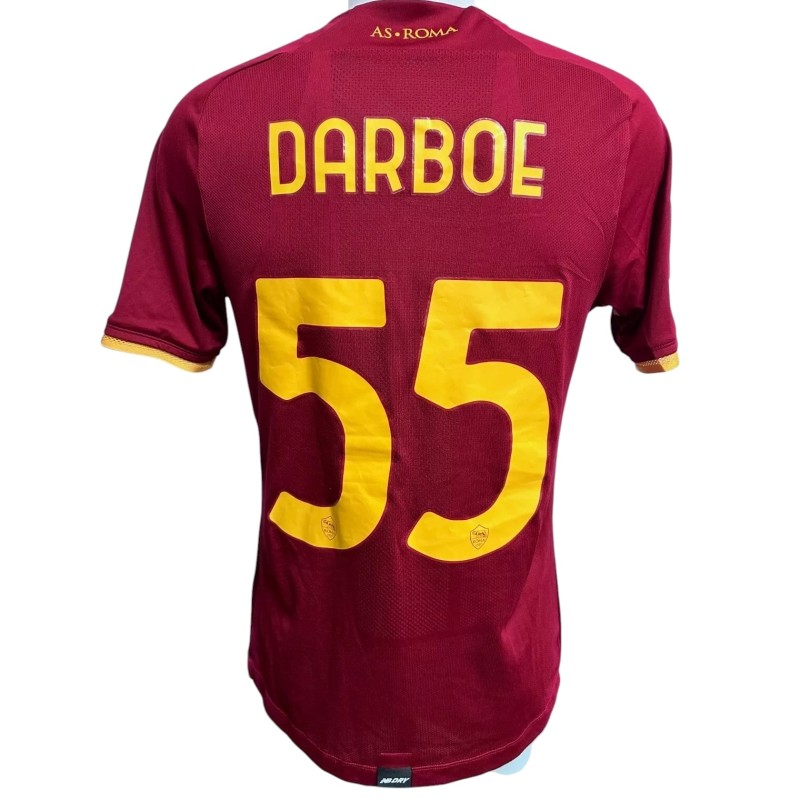 Darboe's Roma Match-Worn Shirt, Conference League FInals Celebration 2021/22