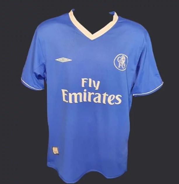 Frank Lampard's Chelsea 2003/05 Signed Shirt - CharityStars