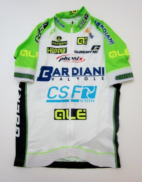 Giro d'Italia Bardiani CSF Team jersey, signed by Pirazzi and Battaglin