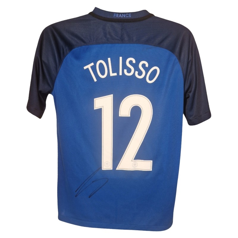 Corentin Tolisso Signed France 2018-19 Home Football Shirt