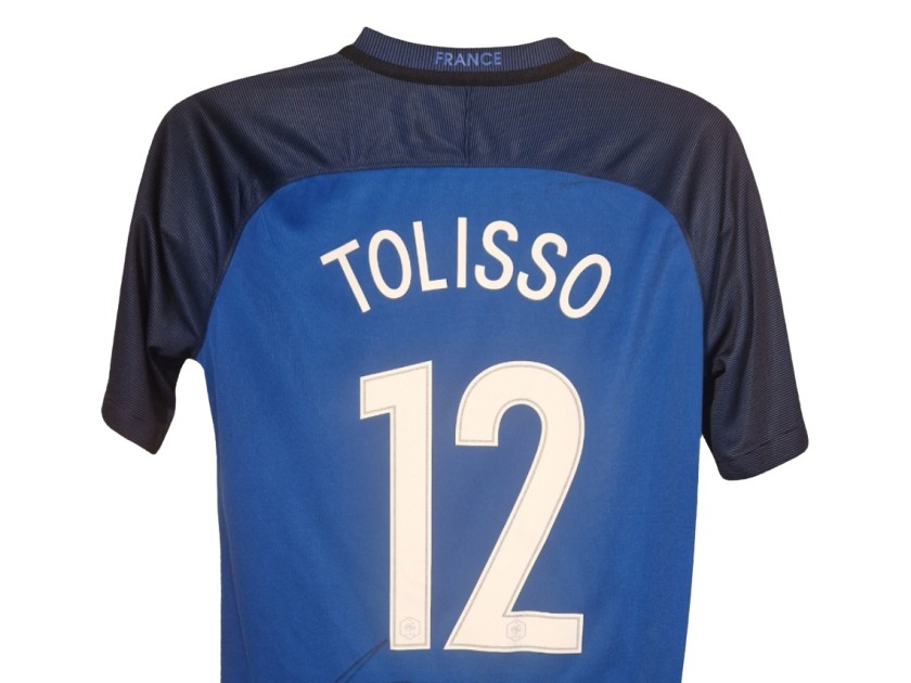 Corentin Tolisso Signed France 2018-19 Home Football Shirt