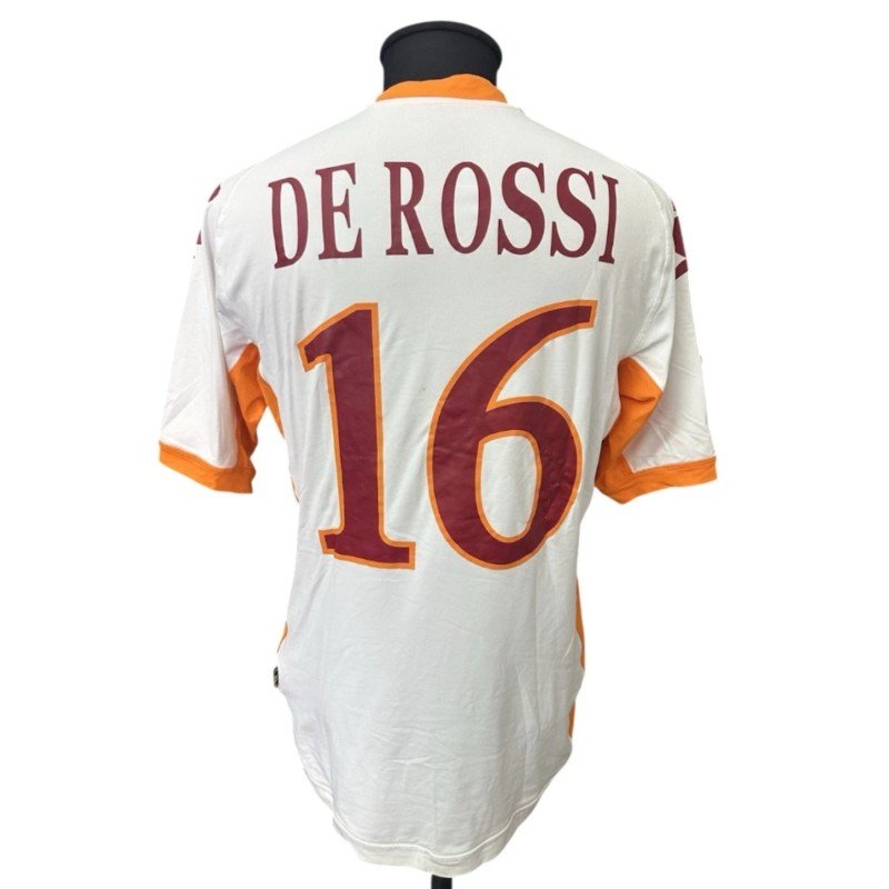 Maglia Indossata De Rossi Roma, 2010/11