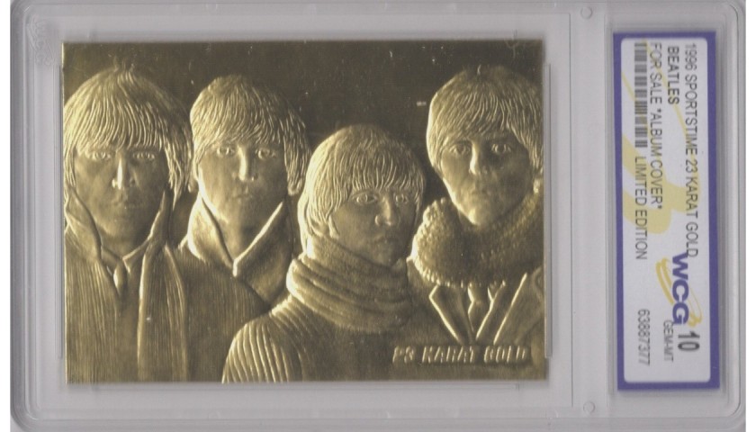 Beatles Limited Edition Gold Card