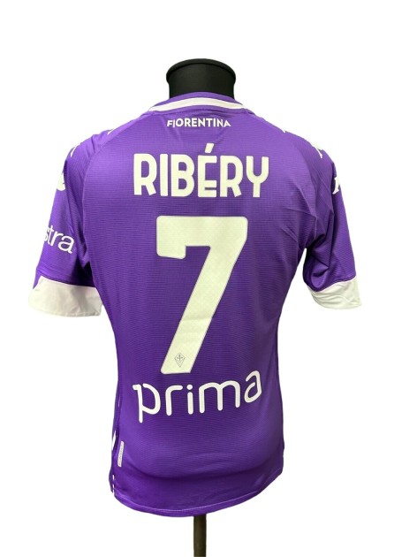 Ribery's Fiorentina Special Patch Issued Shirt, 2020/21