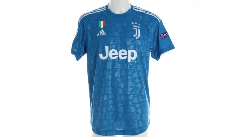 Ronaldo's Juventus Match-Issued Signed Shirt, UCL 2019/20