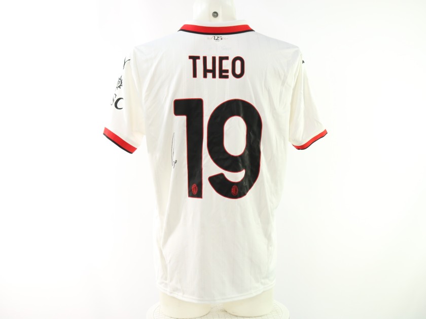 Theo Hernandez's Milan Signed Official Shirt, 2024/25