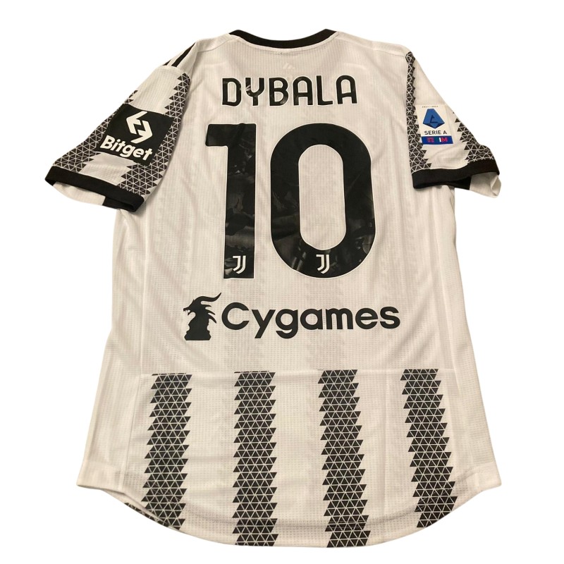 Dyabala's Match-Issued Shirt Juventus 2021/22