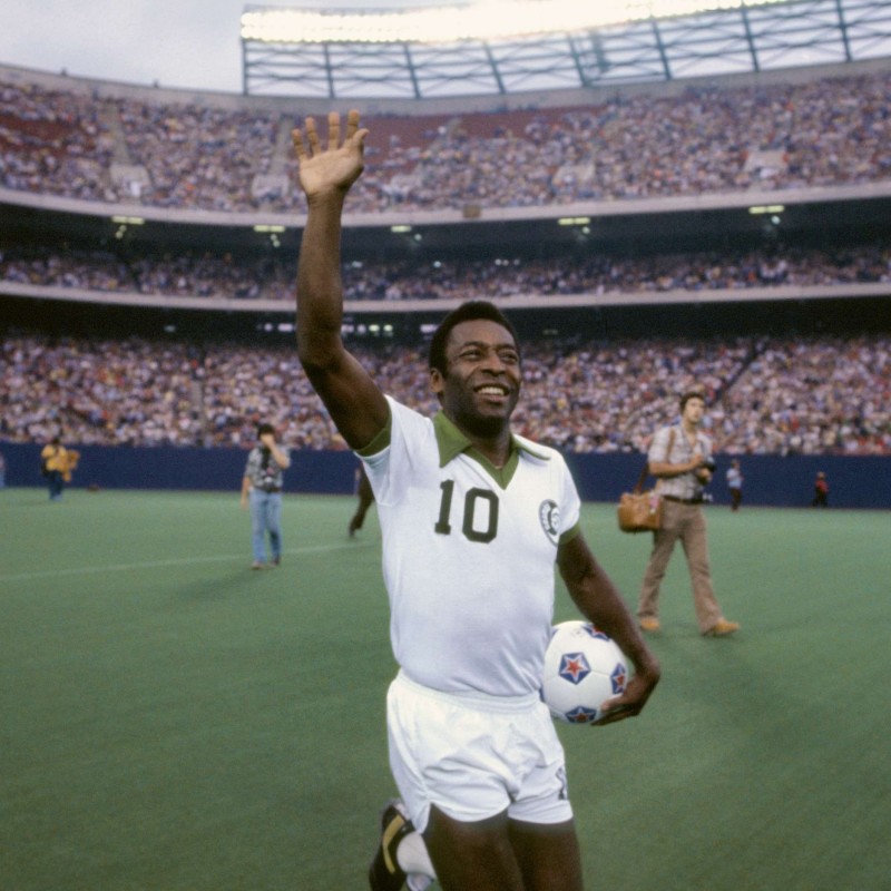 Pelé New York Cosmos Signed Shirt