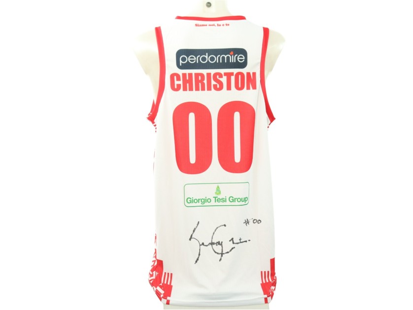 Christon's Trieste vs Estra Pistoia Signed Unwashed Kit, 2025