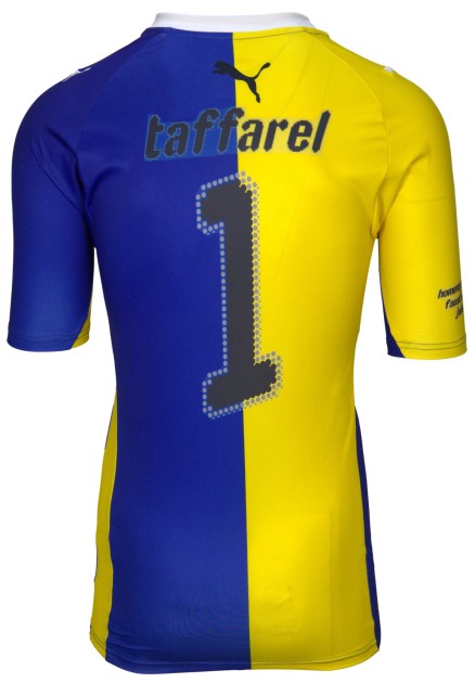 Taffarel's Worn Shirt, Celebratory Match Asprilla 2009 - CharityStars