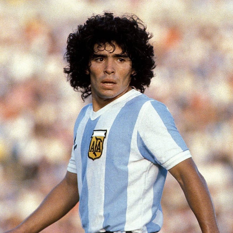 Diego Maradona Argentina Signed Shirt