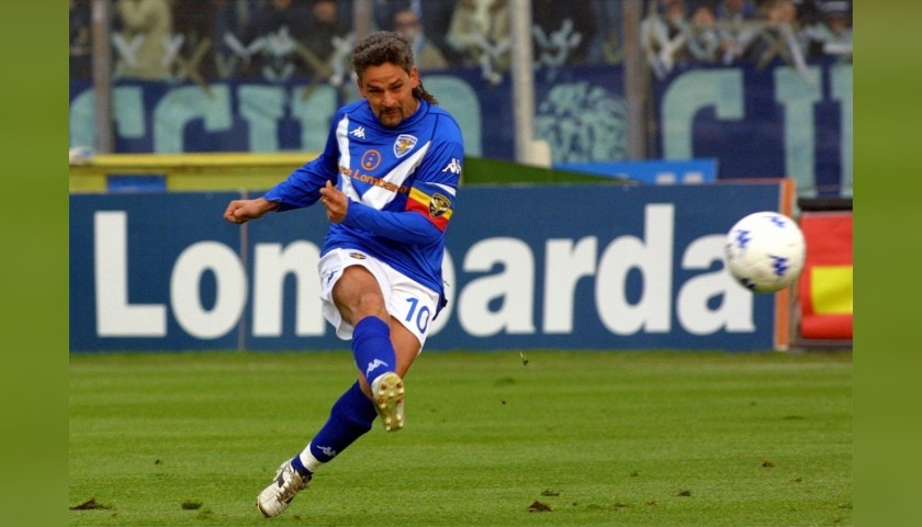 Baggio's Official Brescia Signed Shirt, 2003/04 