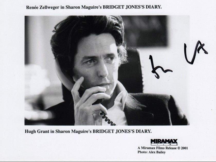 Hugh Grant - original autograph of the British actor