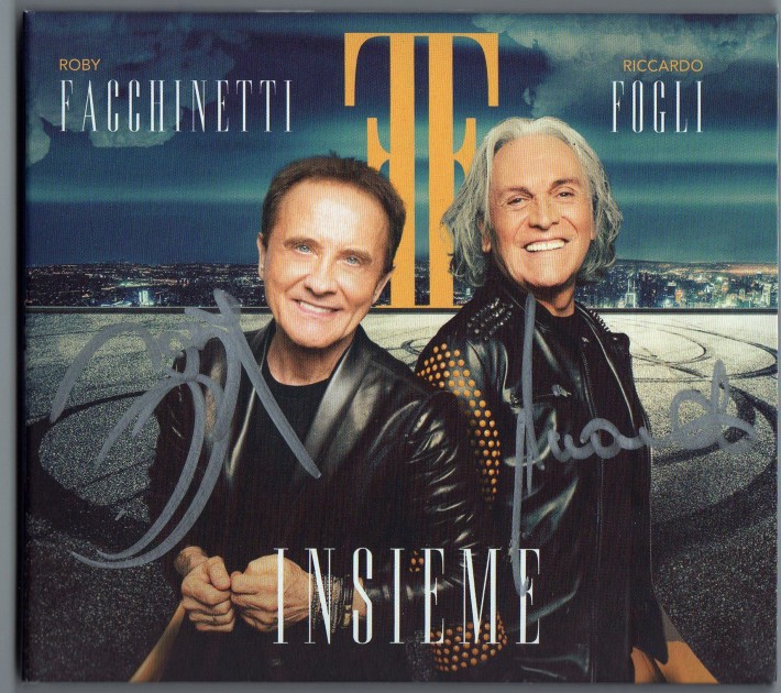 "Insieme" CD Signed by Riccardo Fogli and Roby Facchinetti