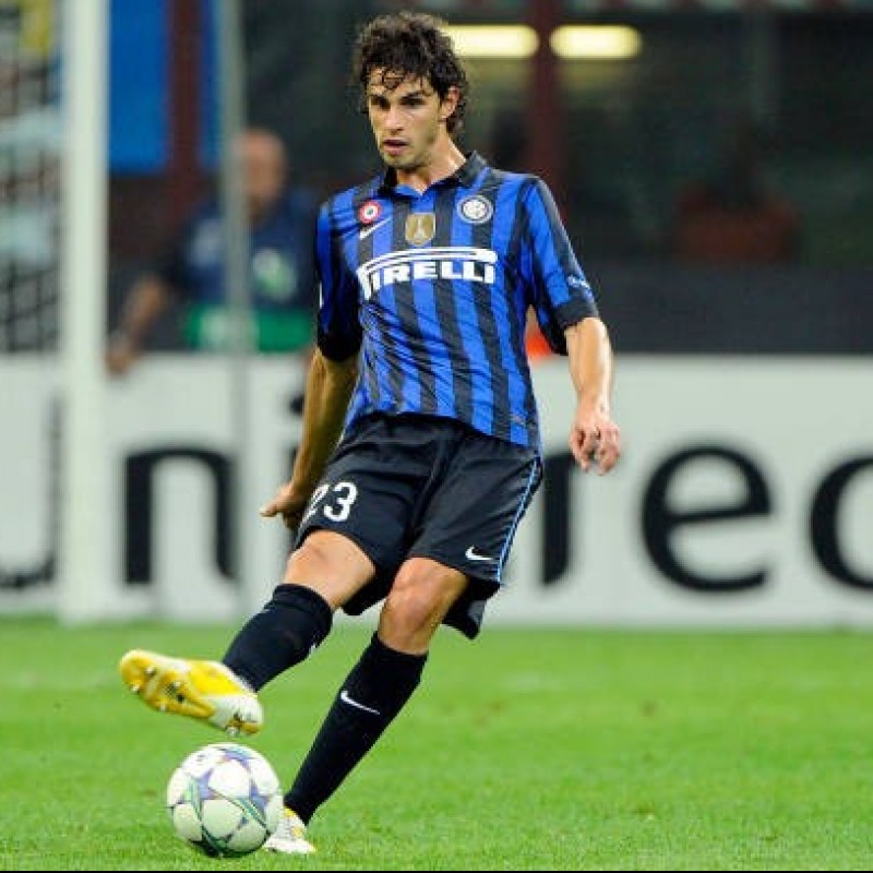Ranocchia's Inter Match-Issued Shirt, UCL 2011/12