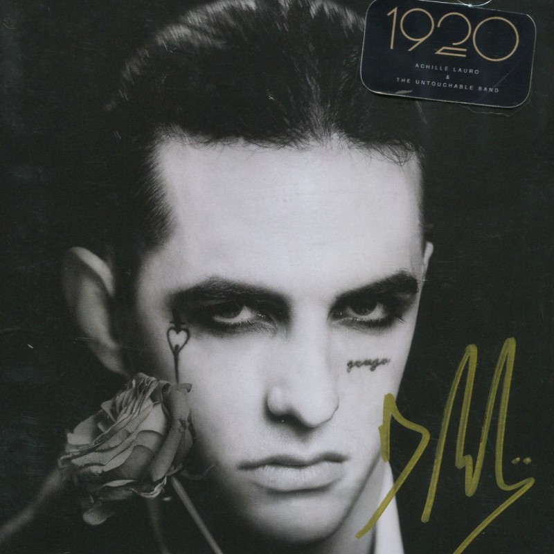 "1920" CD Signed by Achille Lauro