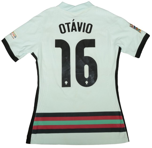 Otavio's Match-Worn Shirt, Spain vs Portugal 2022