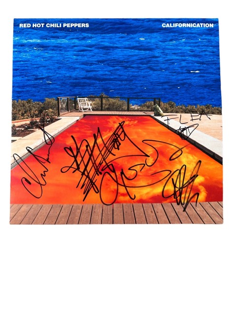 Vinile 12 dei Red Hot Chili Peppers Californication - Autografato -  CharityStars