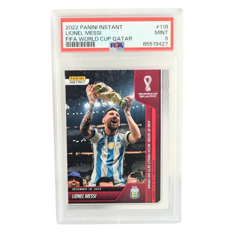 Card Lionel Messi FIFA World Cup Panini Instant 2022 - #118