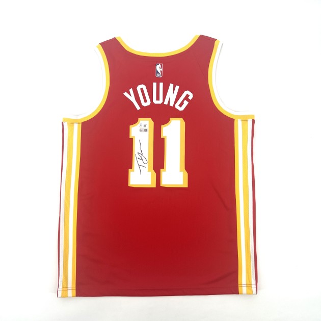 Trae Young Signed Atlanta Hawks Jersey